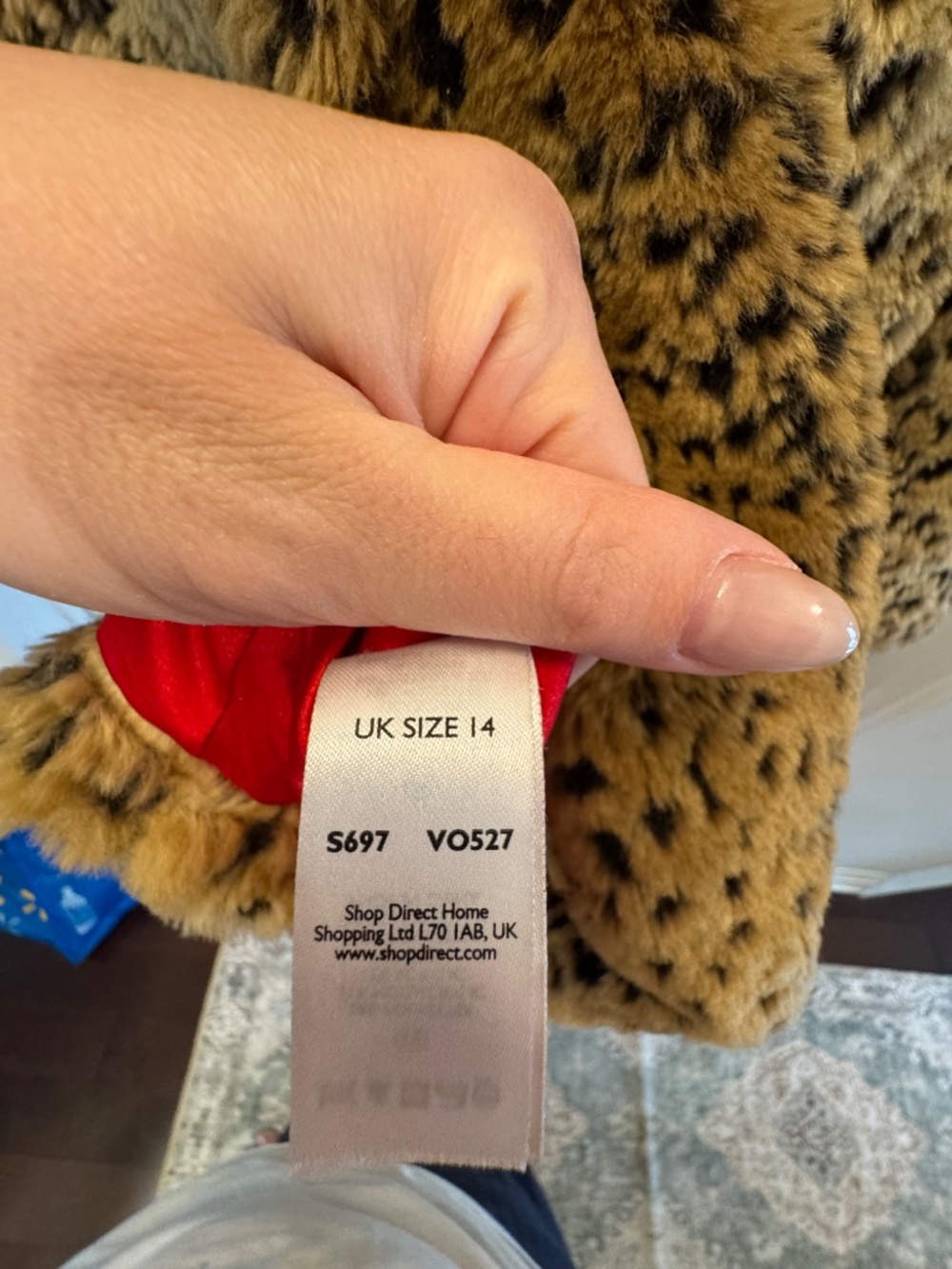 Leopard print faux fur jacket - Picture 3 of 5
